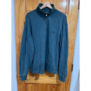 Rodd & Gunn Men's Australian Cotton Alton Ave Quarter Zip Sweater Size Medium
